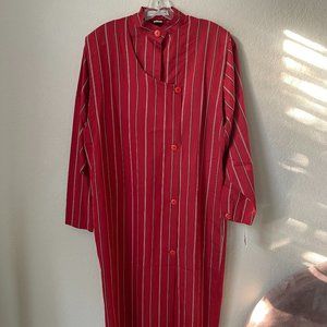 Vintage 1980s Jones New York Power Career Dress Coatdress